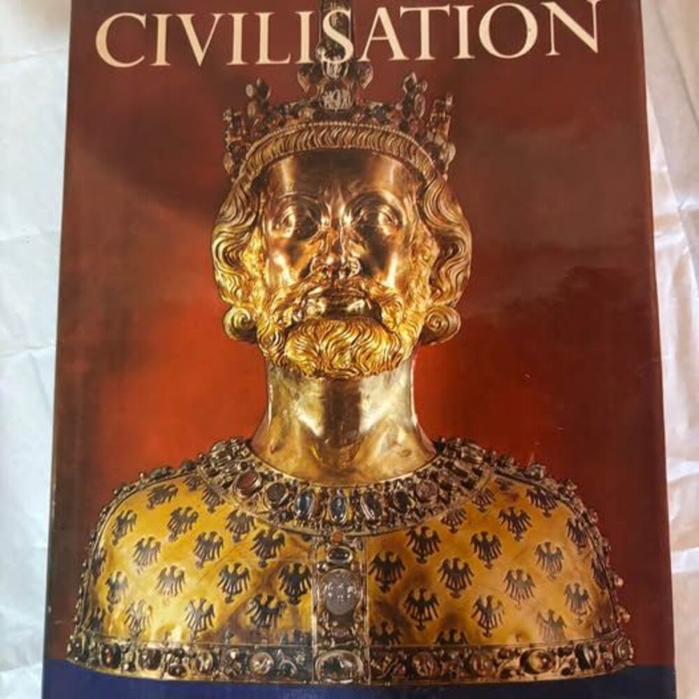 Kenneth Clark Civilisation 1969 Hardcover Art History Book w/ Dust Jacket